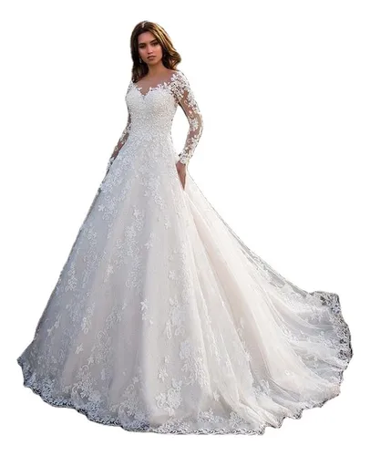 Vestido De Noiva Princesa 2 Em 1 MercadoLivre