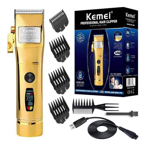 Kemei 2850+pg Maquina Inalambrica Profesional 