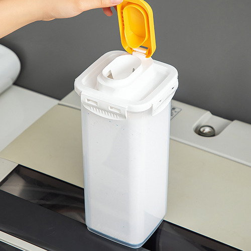 Caja De Almacenamiento Para Ropa En Polvo Y Detergente Para