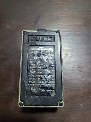 Boss Turbo Overdrive Od2 Amarelo (Usado)