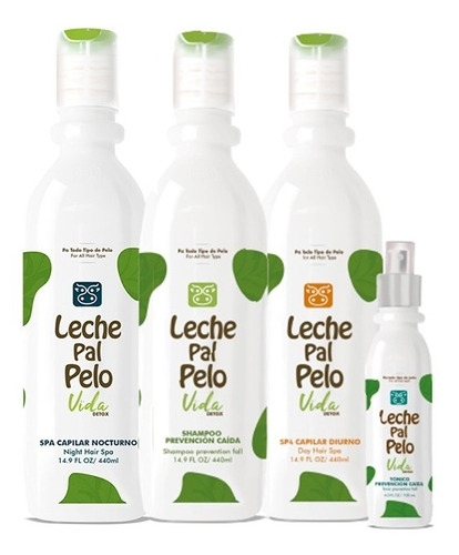 Línea Vida Détox (kit 440 Ml) - Leche Pal Pelo 