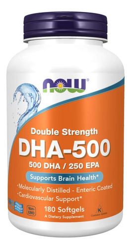 Dha-500 Con 250 Epa 180 Cap