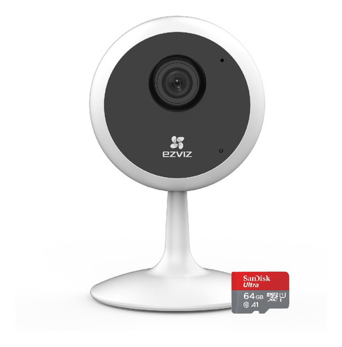 Camara Seguridad Wifi Hd 720p Ezviz C1c + Memoria Sd 64gb