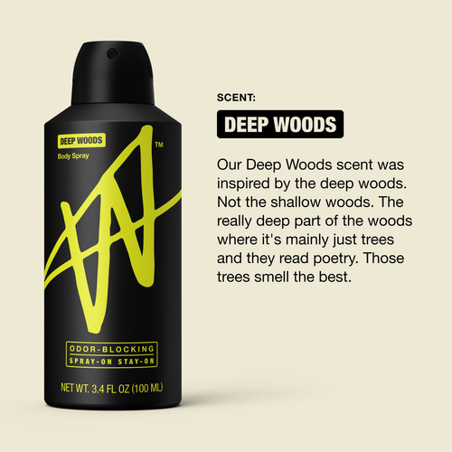 W By Jake Paul Desodorante 100 Ml Fragancia deeps woods