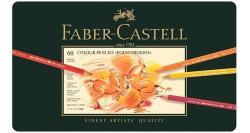 Lapices  Polychromos Faber Castell 60 Colores