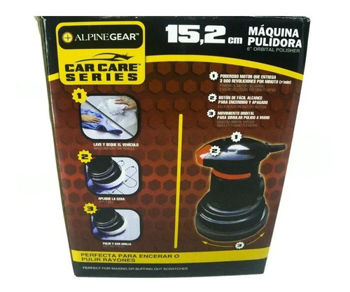 Pulidora Alpine Gear Encerar Pulir Rayones 1 Cera De Regalo | Envío gratis