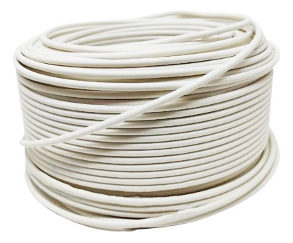 Cable Electrico Cca Unipolar Konect Calibre 12 Blanco 50 M