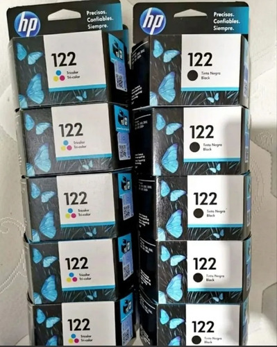 Cartucho De Tinta Hp 122 100% Garantizado Y Original