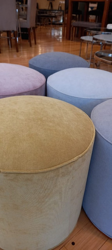 Puff Redondo Moon Varios Colores