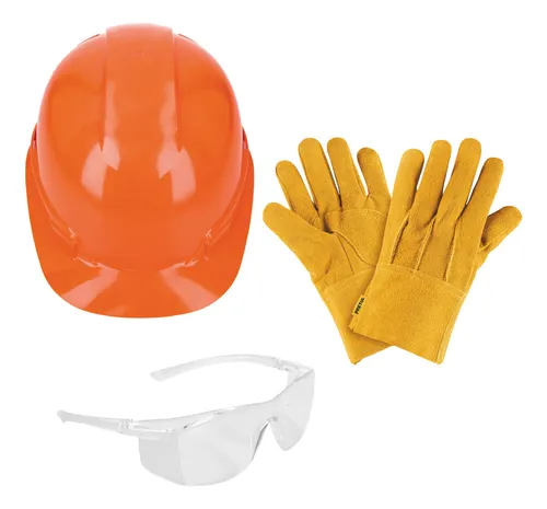Casco guantes lentes de seguridad hotsell