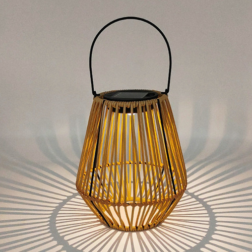 *- Luzes Solares De Vime Para Jardim, Acampamento Ao Ar
