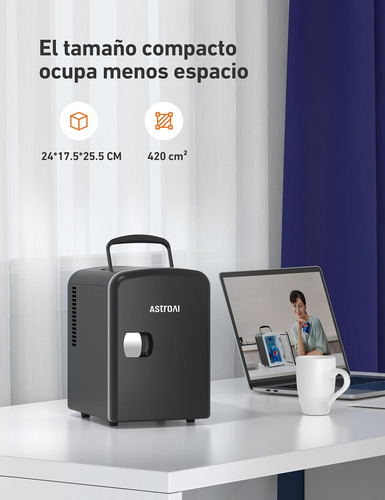Mini Refrigerador Portátil, Electrónica Para El Skincare 4l