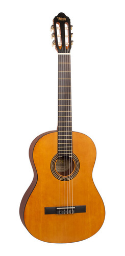 Imagen 2 de 3 de Guitarra Clasica Valencia Vc204l Natural Para Zurdo