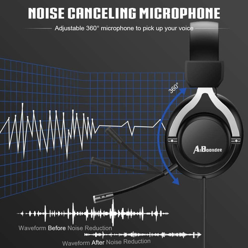 Auriculares Xbox One Con Microfono Led Luz En La Oreja Auric