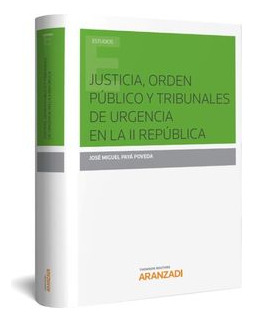Libro Justicia, Orden Público Y Tribunales De Urgen Original