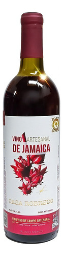 Vino Artesanal De Jamaica Casa Robredo 750 Ml