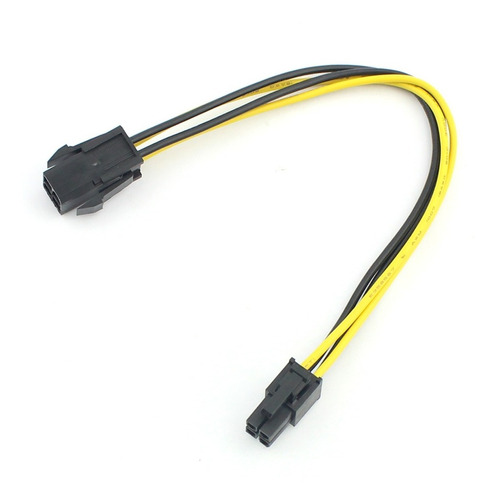 Cable Extension Cpu 4pin Hembra A 4pin Macho 30cm