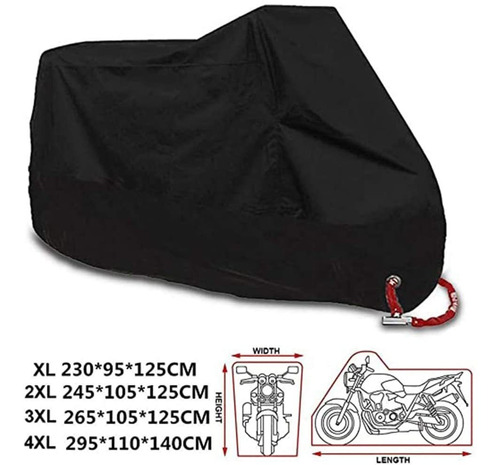 Cubierta Motocicletas Bicicleta Funda Protector Impermeable