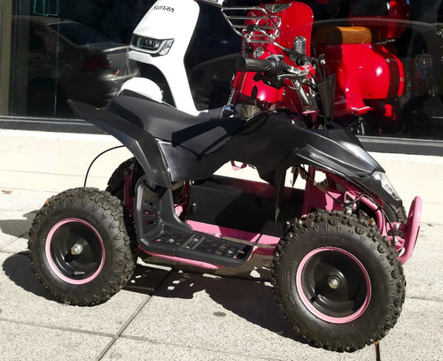 Imagen 8 de 16 de Cuatriciclo Mini Atv Eléctrico Okm Sunra Niños - Regalo V