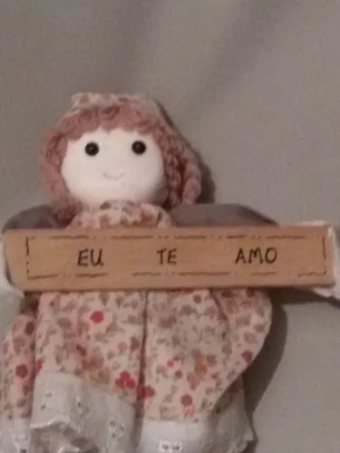 Boneca De Pano Eu Te Amo