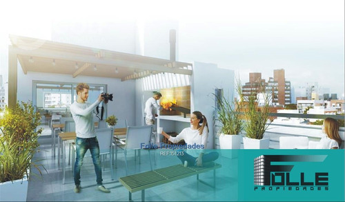 Pocitos Venta Apartamento 1 Dormitorio Terraza Barbacoa