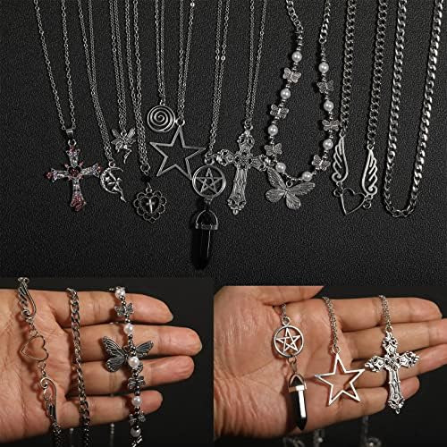 Lirunqin Y2k Accesorios Gótico Grunge Y2k Estrella Indie Mar