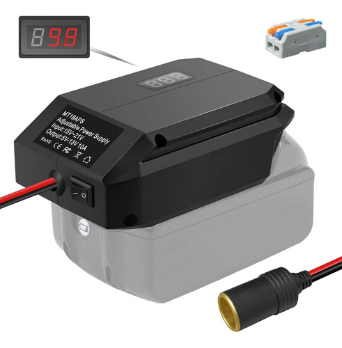 , Convertidor Reductor De 18 V A 12 V Para Batería De 18 V,