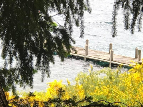Imagen 2 de 16 de Villa La Angostura - Bahia Manzano - Lote En Venta Con Costa De Lago - 5050m2