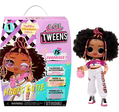 Lol L O L Sorpresa Tweens Hoops Cutie Fashion Doll Original