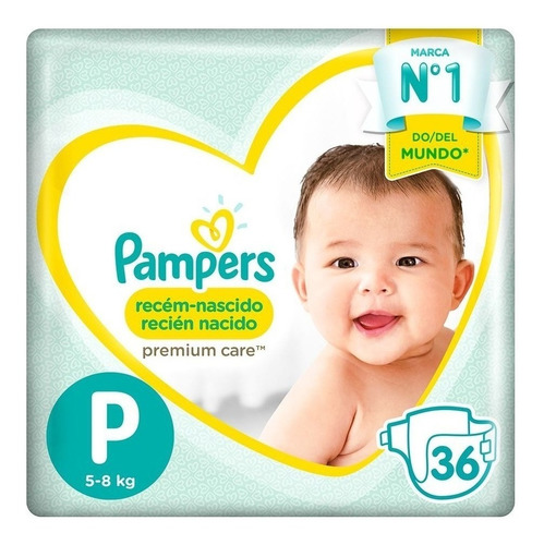 Pampers Recién Nacido Premium Care - 36 - P