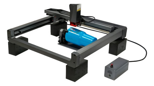 Máquina De Grabado Láser De 20w Soporte Rotativo