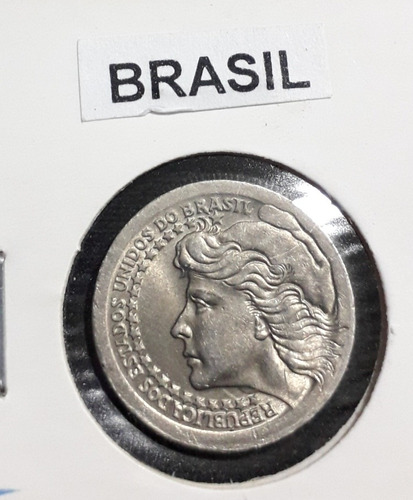 Moneda De Brasil 50 Cruzeiros Año 1965 Excelente 