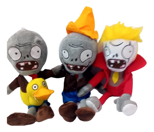 Zombies Muñecos Peluche 32 Cm Plantas Vs Zombies Local Calle