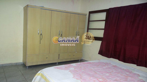 Casa Com 3 Dorms, Balneário Jussara, Mongaguá - R$ 250 Mil, Cod: 6145 - V6145