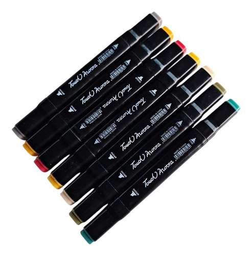 Kit Bobbie Goods Amarelo Coração + Caneta Touch 36 Cores