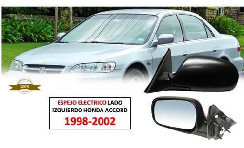 Espejo Eléctrico Lado Izquierdo Honda Accord 1998-2002