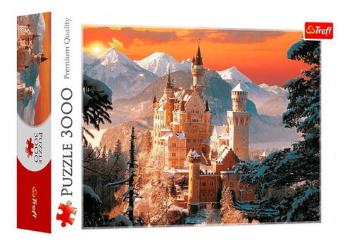 Trefl Rompecabezas Castillo Neuschwenstein Invierno 3000 Pz