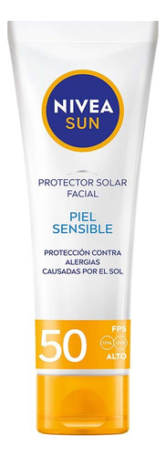 Nivea Sun Piel Sensible Fps50 50ml