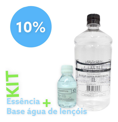 Kit Essência Lavanda 100ml + Agua De Lencois 1l