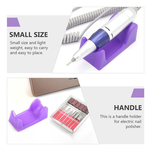 Suministros De Pulido De Uñas Abs Para Salón De Uñas, 2 Unid