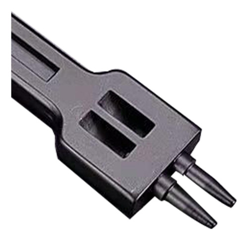 Cincel De Herramienta De Perforación De 4 Mm 2 Puntas Negro