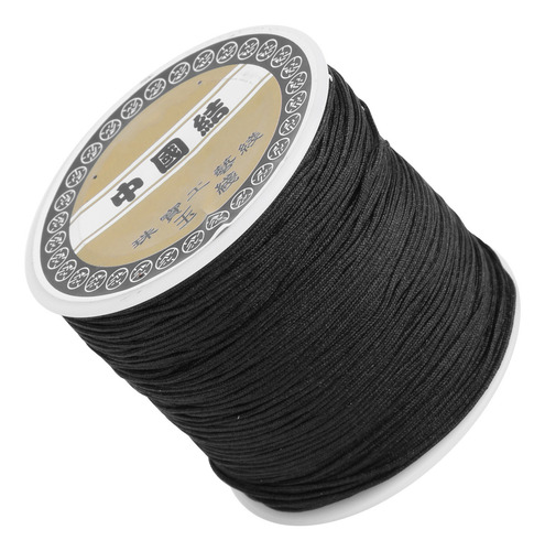 Fio Trançado À Mão, Nylon, Cetim, Acabamento Em Cauda De Rat