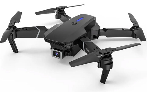 Mini Drone Plegable Camara Video Hd Wifi App Control 360 Negro