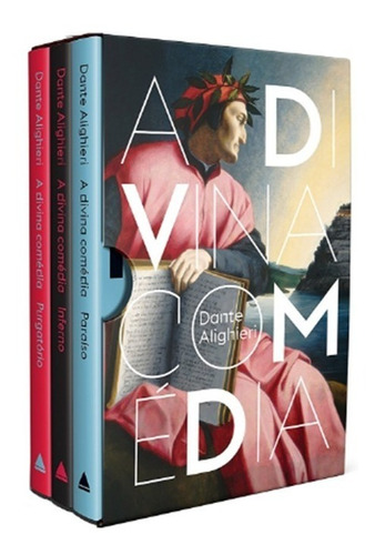 Box A Divina Comédia - 3 Livros - Capa Dura