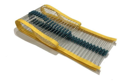 Imagem 2 de 4 de Resistor Metal Film 330r 1w 5% - Caixa Com 2.000 Peças