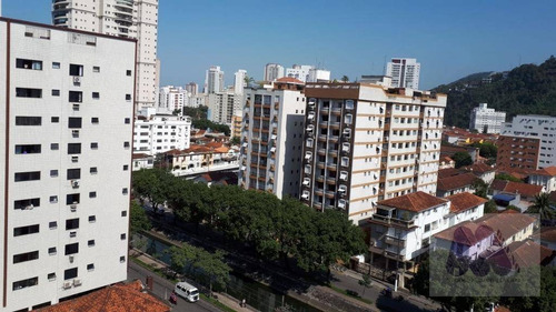 Apartamento Com 1 Dormitório, 49 M² - Venda Por R$ 350.000,00 Ou Aluguel Por R$ 1.650,00/mês - Campo Grande - Santos/sp - Ap1408