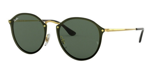 Anteojos Lentes De Sol Ray Ban Round Blaze Rb3574 001/71