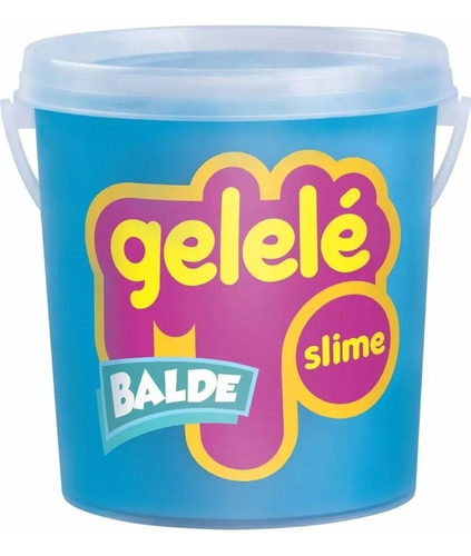 Gelele Slime Tradicional Balde 457g Premium