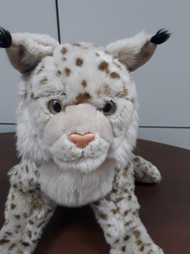 Imagem 2 de 5 de Gato Bicho Pelúcia Grande Realista Presente Decoração 60cm