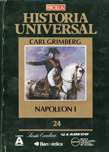 Historia Universal 24 Napoleón I / Carl Grimberg / Ercilla (Usado)